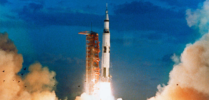 Il lancio della missione Apollo 4