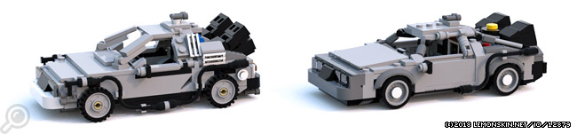 Modello Lego a sinistra, AMM a destra