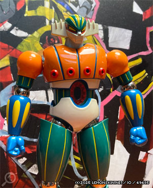 Il Jeeg RDG in tutta la sua imponenza